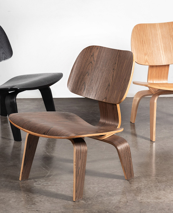 Poltrona Eames plywood